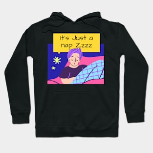 most likely to take a nap Sticker Hoodie